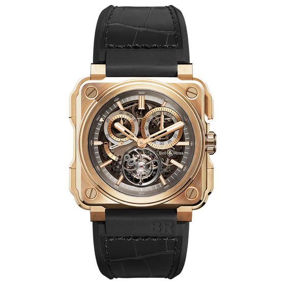 BELL & ROSS Watch Replica BR-X1 TOURBILLON ROSE GOLD BRX1-CHTB-PG